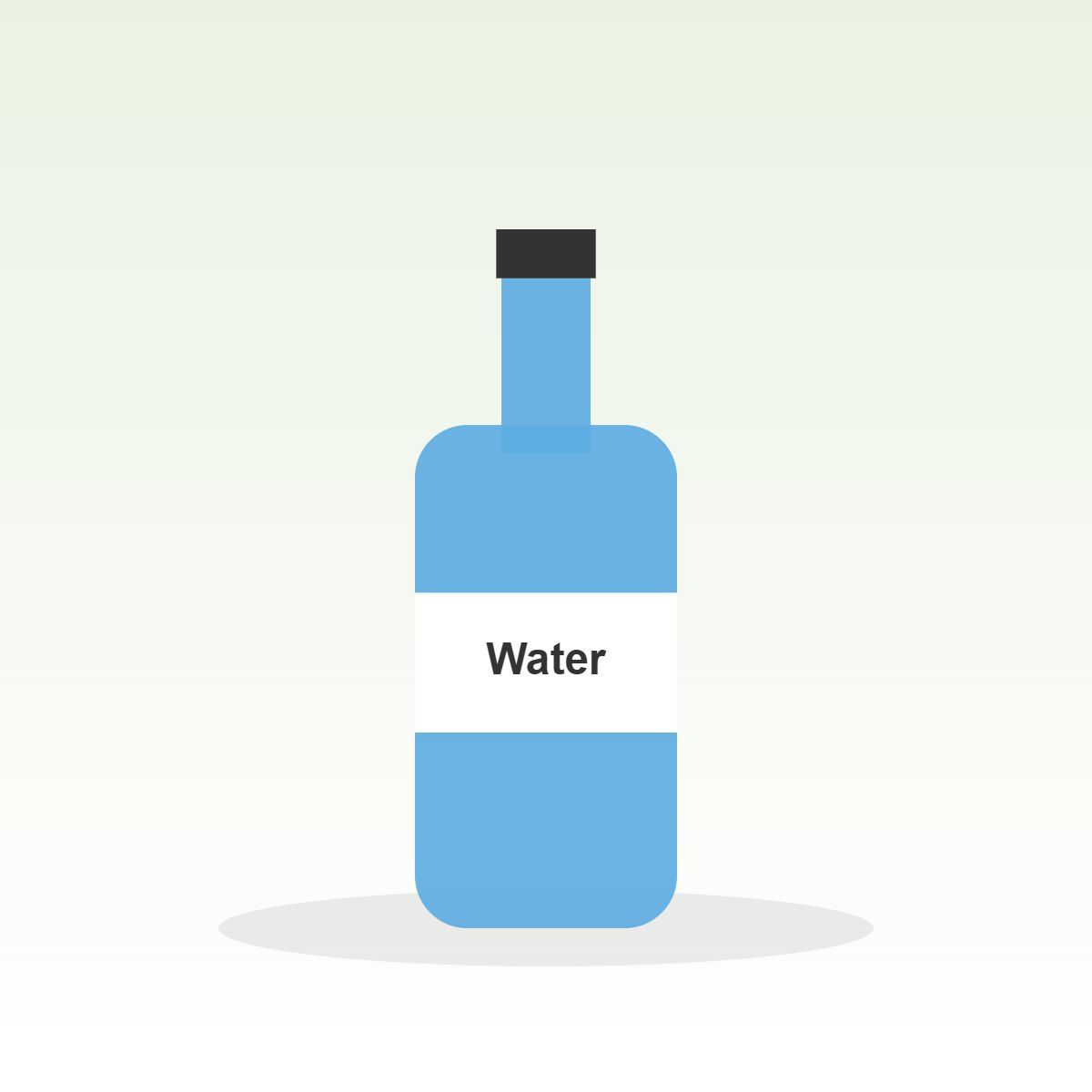 Bottled water, 500 ml