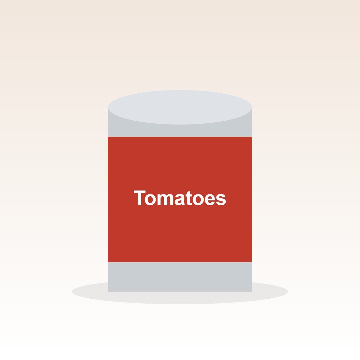 Chopped tomatoes, tin