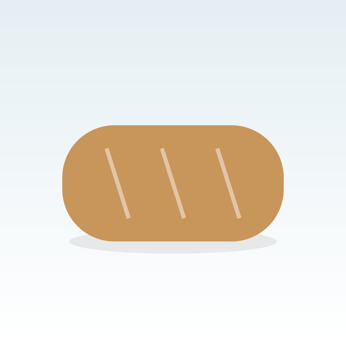 White sliced loaf